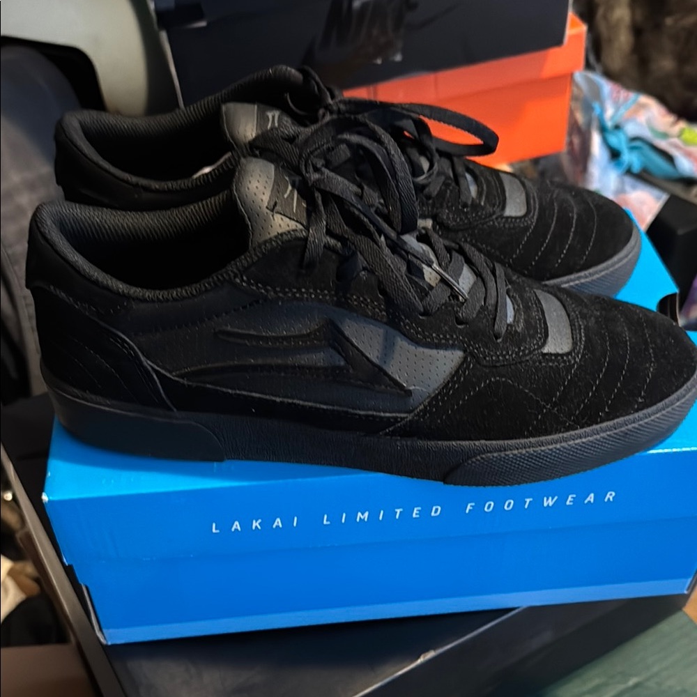 Lakai  Men's Black Shoes